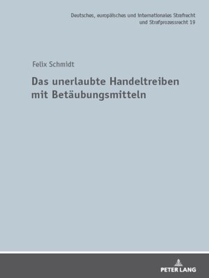 cover image of Das unerlaubte Handeltreiben mit Betaeubungsmitteln